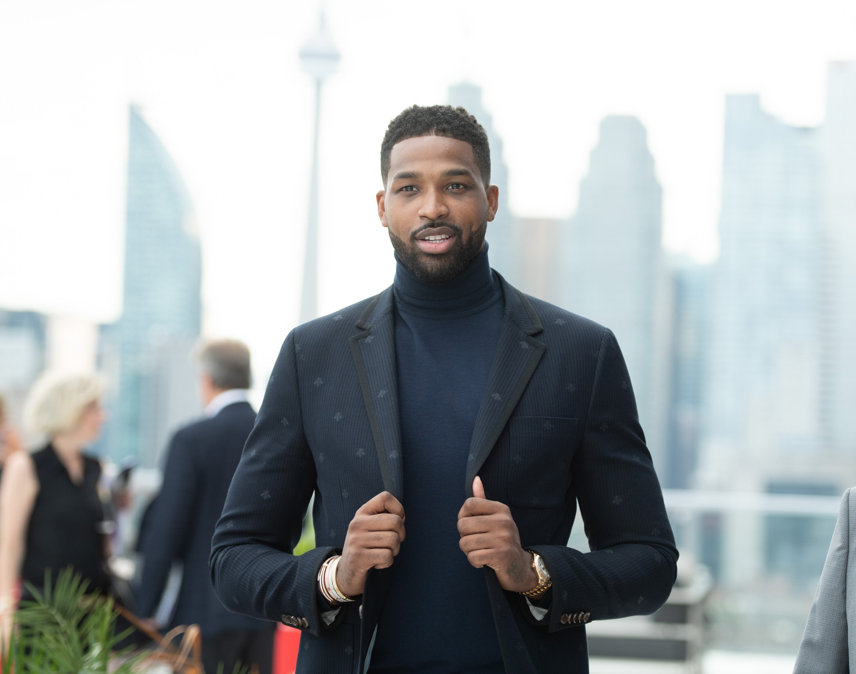 Tristan Thompson at The Amari Thompson Soiree at The Globe and Mail Centre on August 9, 2018. | Photo: Getty Images