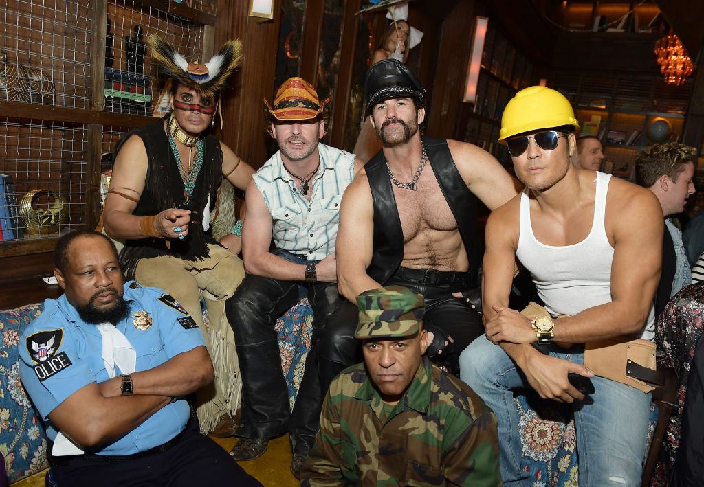Village People at go90 + Streamys After Party at Poppy on September 26, 2017 in Los Angeles, California | Photo: Getty Images